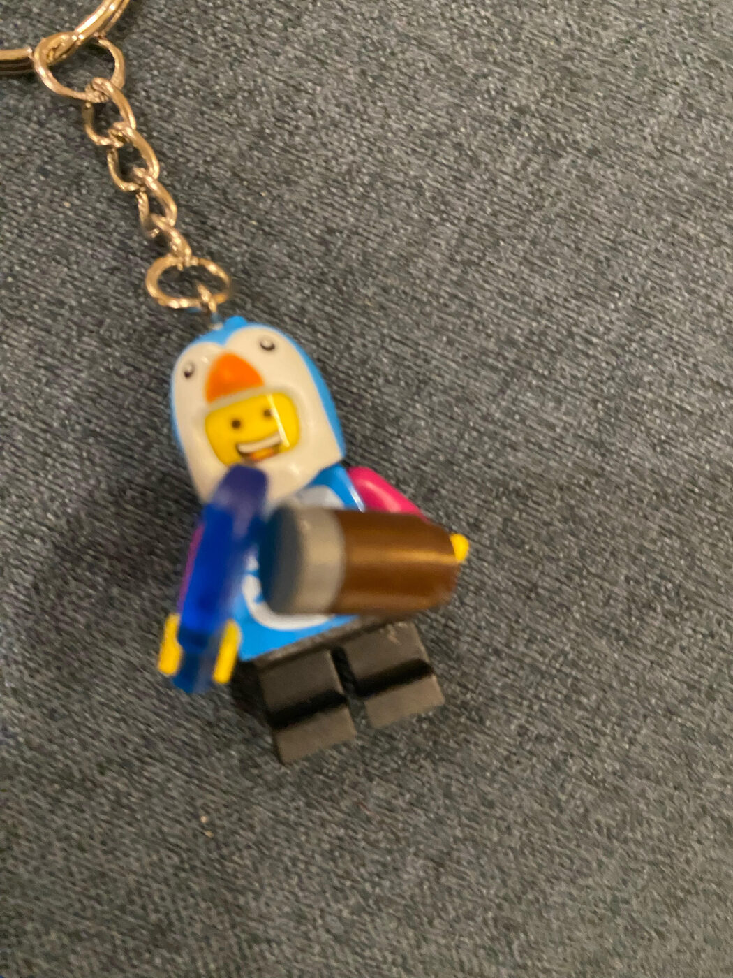 Handmade LEGO keychain